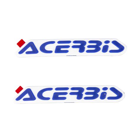 Acerbis Decal White-Blue - Now 21% Savings - 24mx.eu