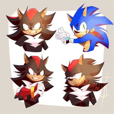 Sonic Adventure, Shadow The Hedgehog, Sonic The Hedgehog, Shadow And ...