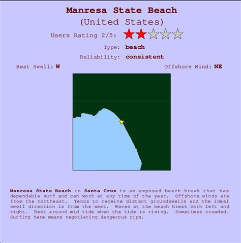 Manresa State Beach Surf Forecast and Surf Reports (CAL - Santa Cruz, USA)