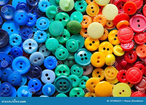 Colorful Button for Background Stock Image - Image of cloth, fasten ...