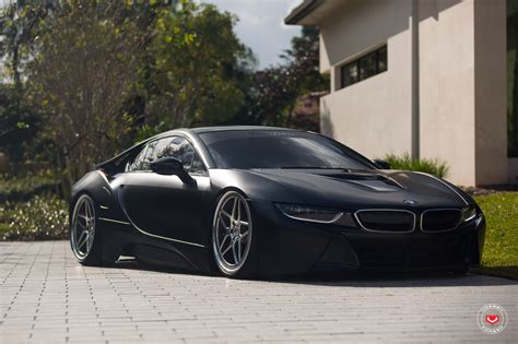 Black Bmw I8 Rear - Matte Black BMW i8 Gets EDC Wheels - My Car Portal - Bmw i8 frozen black ...