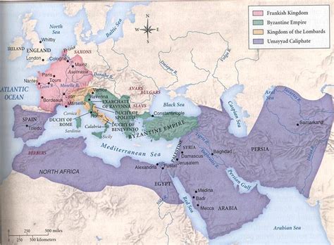 Caliphate, Map, History