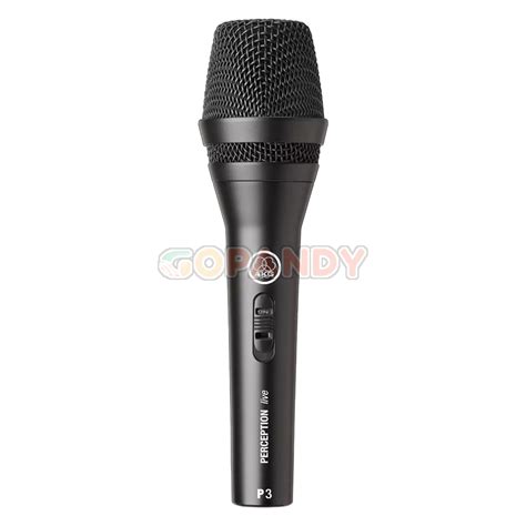 AKG P3 S High Performance Dynamic Microphone - Gopandy Musical