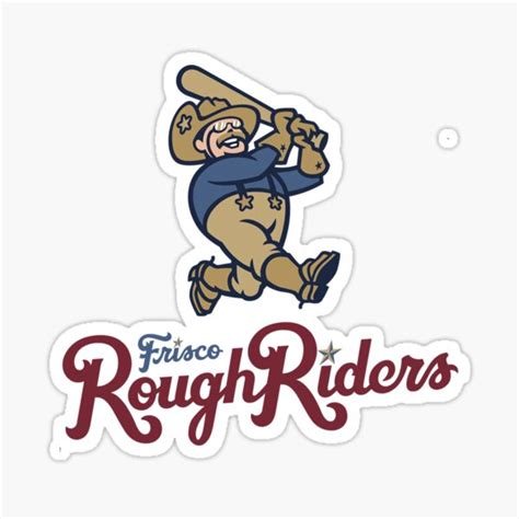 "Frisco RoughRiders" Sticker by masato85 | Redbubble