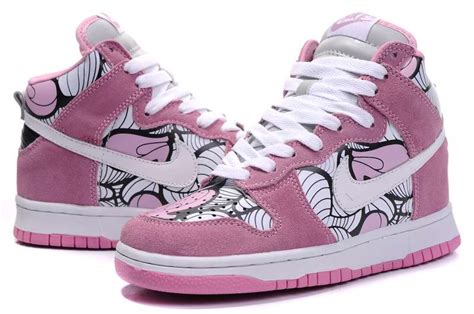 Nike High Tops For Women: INSA Nike Shoes High Women Nike Dunks Pink