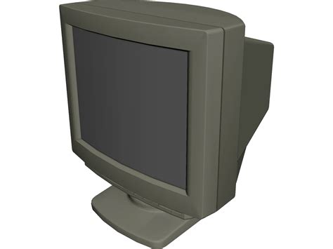 Computer Monitor CAD Model - 3DCADBrowser