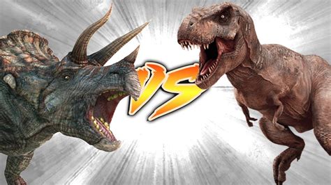 Triceratops VS T.rex [Who Would Win?] - YouTube