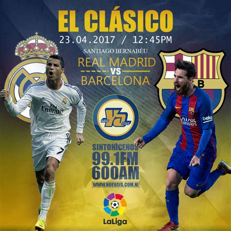 Real Madrid vs Barcelona, el clásico que define la Liga Española éste 23 de abril - La Nueva ...