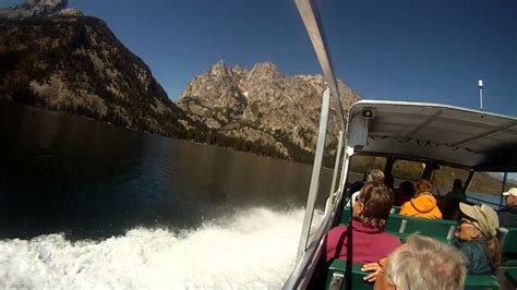 Jenny Lake Boat Shuttle - YouTube