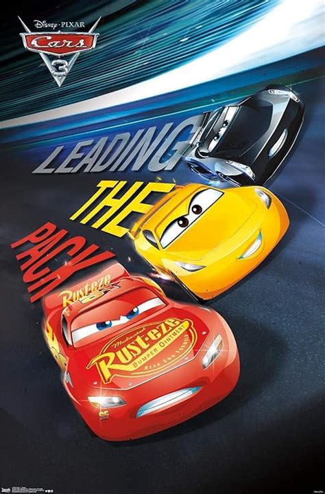 Amazon.com: Trends International Disney Pixar Cars 3 - Group Wall ...