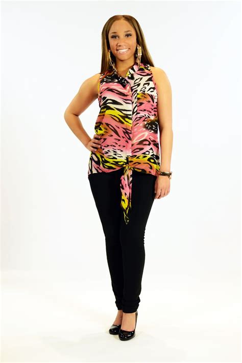 Be Fierce. Animal print tie front tops with leggings are now at Citi ...