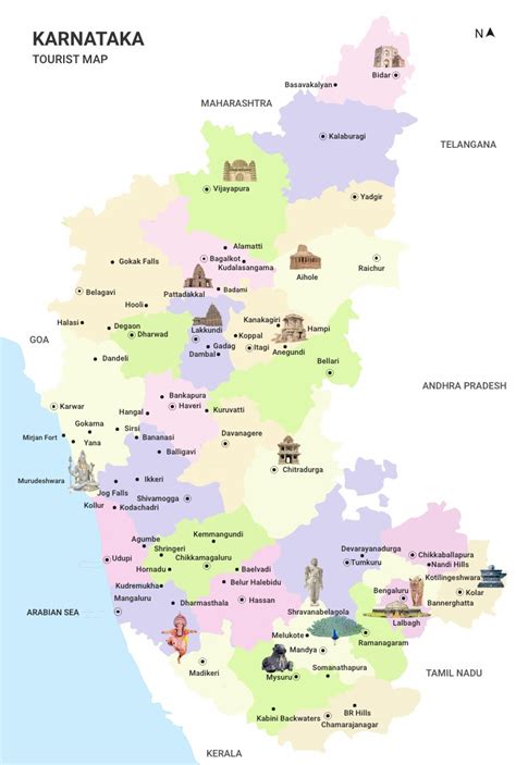 Karnataka Bus Route Map | Draw A Topographic Map