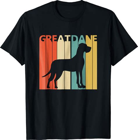 Amazon.com: Vintage Great Dane dog t-shirt: Clothing