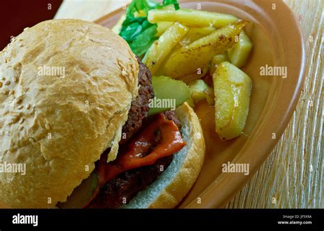 Bocado Burger Stock Photo - Alamy