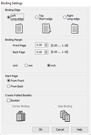 Selecting Double-sided Printing Settings - Windows