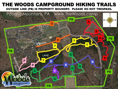 Hiking | The Woods Camping Resort