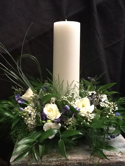 Candles Made From Funeral Flowers - FLOWERS CJK