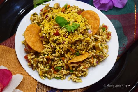 Bhel Puri | Tasty Indian Chaat Recipe | A Happy Treat