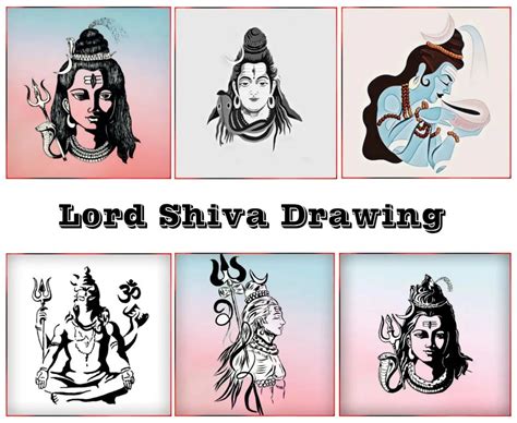 100+ Lord Shiva Drawing Easy Pencil Sketch Images