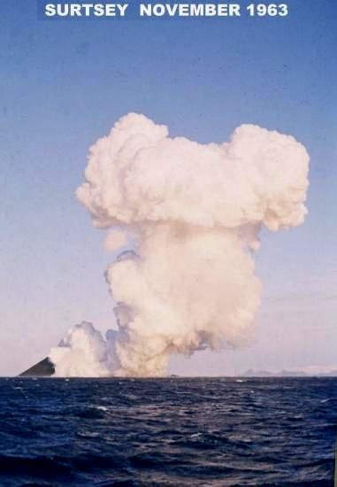 Volcano Surtsey, Iceland