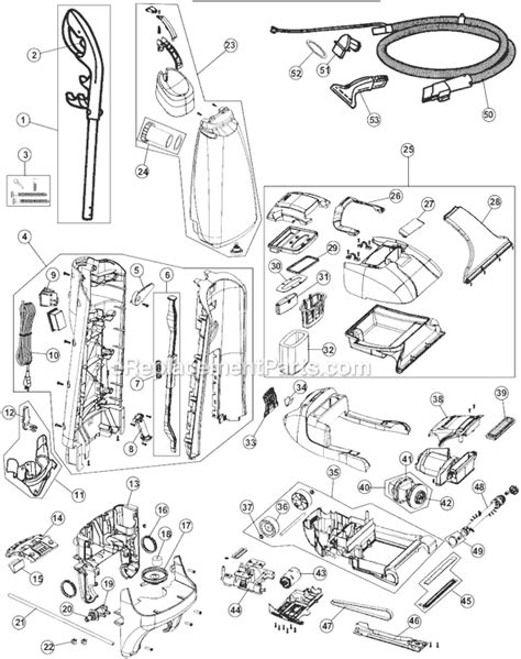 Hoover Fh50150 Parts Diagram - Wiring Diagram Pictures