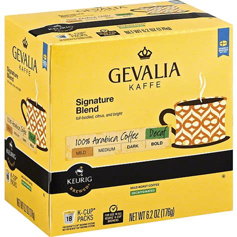 Gevalia Signature Blend Decaf Coffee K-Cup Pods | Shop | Elmer's County Market