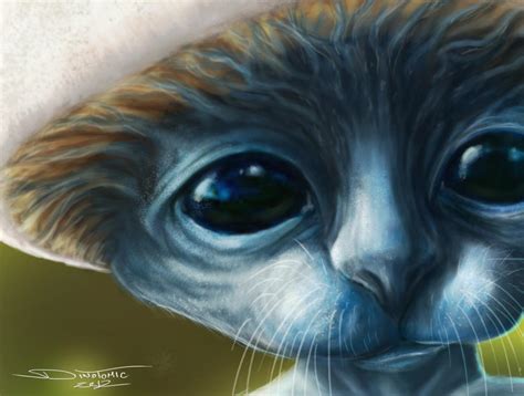 Realistic Smurf detail by AtomiccircuS on DeviantArt