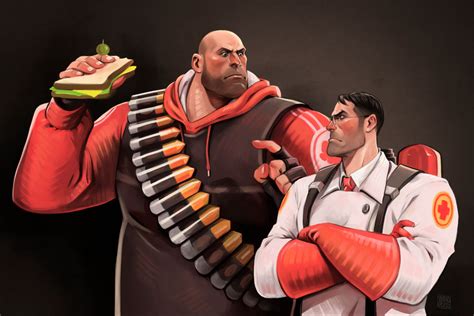 Showcasing KRedous' Fantastic Team Fortress 2 Fanart | Cultured Vultures