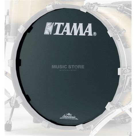 Tama Bass Drum Front Head BK22BMTT, 22", black, Starclassic logo | MUSIC STORE professional