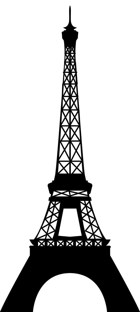 Eiffel Tower Silhouette Png Clip Art Library | My XXX Hot Girl