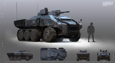 ArtStation - EMPIRES - Vehicles