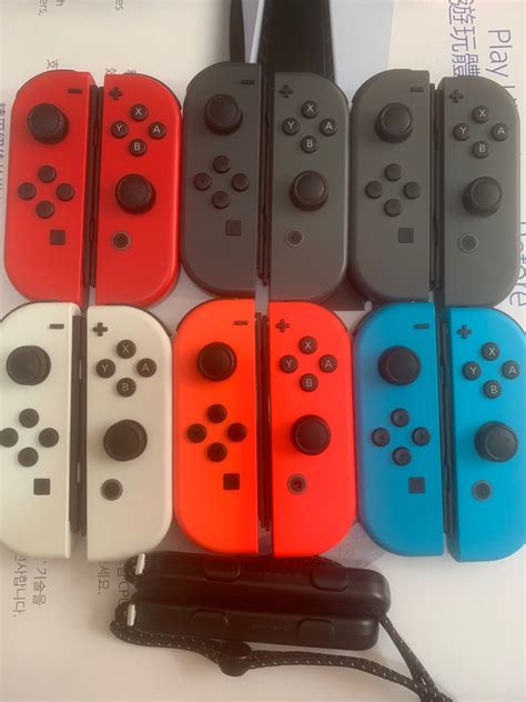 Nintendo Switch Joycons Lightly used Original, Video Gaming, Gaming ...