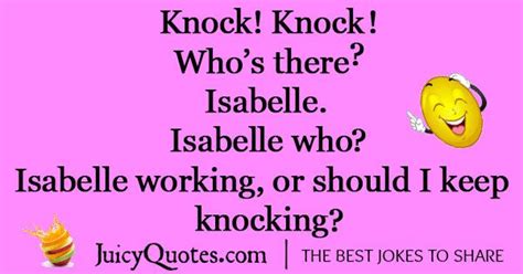 Enjoy these great Knock Knock Jokes. Check out our other awesome categories as well. Funny Knock ...