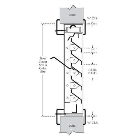 Fire Rated Door Louver Vent – BC Site Service