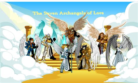 The Seven Archangels of Lore by Gjappy on DeviantArt