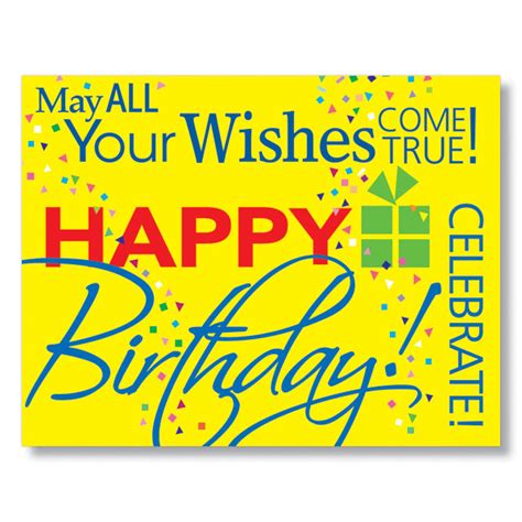 Contemporary Birthday Card | Corporate Birthday Cards