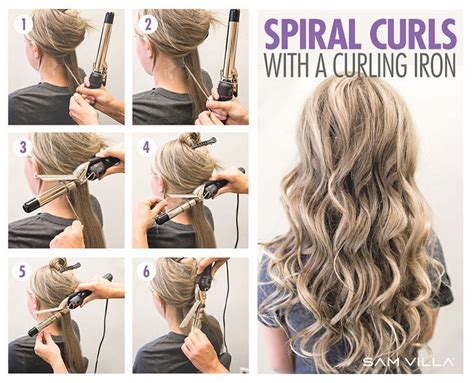 Pin on Curling iron tips