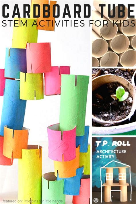 Cardboard Tube STEM Activities | Classroom stem activities, Kids stem activities, Stem activities