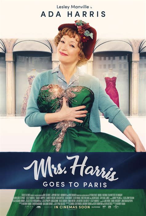 Mrs. Harris Goes to Paris Movie Poster (#9 of 11) - IMP Awards