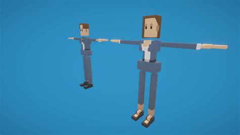 ArtStation - Poxel - Office Characters - Rigged | Game Assets