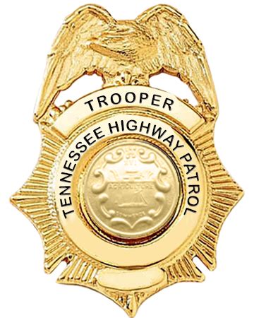 Tennessee Highway Patrol Trooper's Badge