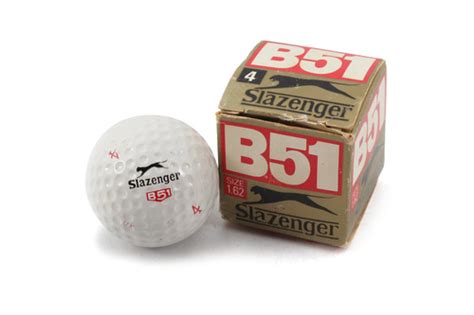 Slazenger B51 Vintage Wrapped Golf Ball G1891 just $20.00