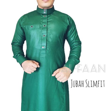 PUTIH HITAM Robe Slimfit Robe Men's Robe muslim Men's Clothing muslim Fashion Brocade Robe Black ...