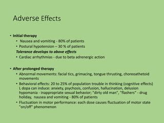 Anti parkinson drugs | PPT | Free Download