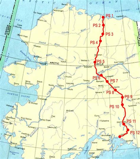 Trans-Alaska Pipeline System from Prudhoe Bay, Alaska to Valdez, Alaska