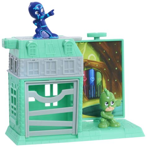 PJ Masks Nighttime Micros Trap & Escape Playset – Gekko vs. Night Ninja - Walmart.com - Walmart.com