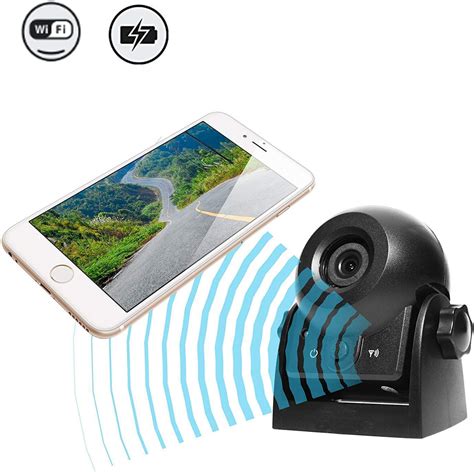 Uzone WiFi Magnetic Wireless Backup Camera Reversing: Amazon.co.uk ...