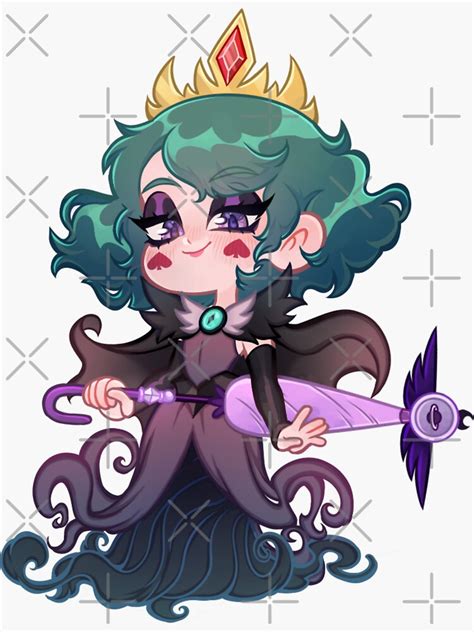 "Eclipsa the Queen of Darkness (SVTFOE)" Sticker for Sale by Kyotemeru | Redbubble