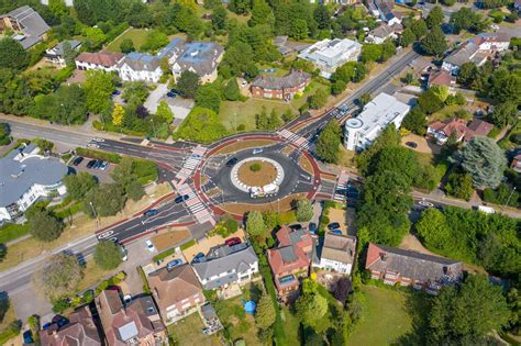 Cyclist in collision with a car at Cambridge's £2.4m Dutch-style roundabout