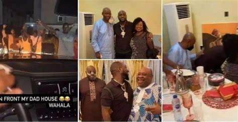 VIDEO: Fans storm entrance of Davido's Dad’s house on Christmas day as ...